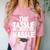 Graduation The Tassle Was Worth The Hassle T-Shirt Comfort Color Blast T-Shirt Clay