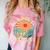 Groovy Like The 70s Aesthetic Nostalgia 1970's Retro Comfort Color Blast T-Shirt Clay