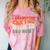 Groovy I Graduated Can I Go Back To Bed Now Graduation Comfort Color Blast T-Shirt Clay