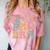 Groovy In My Phd Era Doctorate Graduation Comfort Color Blast T-Shirt Clay
