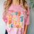 Happy Last Day Of School Groovy Teacher Student Graduation Comfort Color Blast T-Shirt Clay