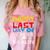 Happy Last Day Of School Pre-K Life Graduation T-Shirt Comfort Color Blast T-Shirt Clay