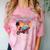 Happy Valentines Day To Myself Introvert Humor Comfort Color Blast T-Shirt Clay