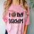 I Heart My Teachers I Love My Teachers Graduation Kids Teens Comfort Color Blast T-Shirt Clay