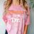 Henceforth It's Dr PhD Graduation Doctorate Comfort Color Blast T-Shirt Clay
