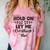 Hold On Let Me Overthink This Anxiety Women Introvert Comfort Color Blast T-Shirt Clay