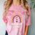 Homebody Introvert Homebody Mode Everyday Comfort Color Blast T-Shirt Clay