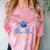 I Hope This BS Pays Off Graduation College Bachelor Degree Comfort Color Blast T-Shirt Clay