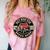 Hotrod Custom Car Automotive Nostalgia Distressed Premium Tri-Blend Comfort Color Blast T-Shirt Clay