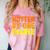 Hotter By One Degree Graduation Shirt College Major Graduate Comfort Color Blast T-Shirt Clay