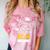 Hotter By One Degree Senior 2024 Class Of 2024 Graduation Comfort Color Blast T-Shirt Clay