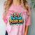I'm Done Peopling Introvert Sloth Comfort Color Blast T-Shirt Clay I'm Done Peopling Introvert Sloth Comfort Color Blast T-Shirt Clay
