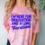 I'm Here For Graduation School Class Senior 2024 Comfort Color Blast T-Shirt Clay