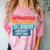 Introvert Aircraft Spotting Lovers Men & Women Comfort Color Blast T-Shirt Clay