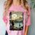 Introvert Bigfoot Sasquatch Loch Ness Monster Bruh Comfort Color Blast T-Shirt Clay