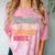 Introvert Cute Horse Lover Horse Riding Equestrian Comfort Color Blast T-Shirt Clay