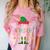 The Introvert Elf Christmas Family Matching Fun Xmas Top Comfort Color Blast T-Shirt Clay