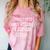 Introvert Joke Introverted Ladybug Lover Comfort Color Blast T-Shirt Clay
