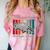 Introvert Raccoon Animal Lover Trash Panda Antisocial Retro Comfort Color Blast T-Shirt Clay