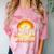 Introvert Relaxation Me Myself And Silence Mountain Vacation Comfort Color Blast T-Shirt Clay