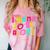 Introvert I Want To Be Alone Retro Wavy Comfort Color Blast T-Shirt Clay Introvert I Want To Be Alone Retro Wavy Comfort Color Blast T-Shirt Clay