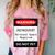 Introvert Warning Danger Do Not Pet Disturb Anti-Social Comfort Color Blast T-Shirt Clay Introvert Warning Danger Do Not Pet Disturb Anti-Social Comfort Color Blast T-Shirt Clay