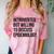Introverted Epidemiologist Epidemiology Introvert Comfort Color Blast T-Shirt Clay
