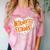 Introverted Extrovert People Hater Calm Peace Lover Comfort Color Blast T-Shirt Clay