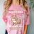 Introverted Rabbits Bunny Lover Rabbit Introvert Comfort Color Blast T-Shirt Clay