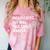 Introverted But Will Talk About Makeup Vlogger Blogger Vlog Comfort Color Blast T-Shirt Clay