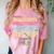 Introverted But Willing To Discuss 90's Rap Comfort Color Blast T-Shirt Clay
