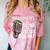 Introverted But Willing To Discuss 90s Rap Socially Awkward Comfort Color Blast T-Shirt Clay