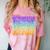 Introverted But Willing To Discuss 90's Rap Comfort Color Blast T-Shirt Clay Introverted But Willing To Discuss 90's Rap Comfort Color Blast T-Shirt Clay