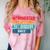 Introverted But Willing To Discuss Bikes Comfort Color Blast T-Shirt Clay