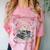 Introverted But Willing To Discuss Books Club Cozy Aesthetic Comfort Color Blast T-Shirt Clay