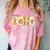 Introverted But Willing To Discuss Fall Vibes Autumn Pumpkin Comfort Color Blast T-Shirt Clay