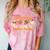 Introverted But Willing To Discuss Football Fall Comfort Color Blast T-Shirt Clay