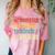 Introverted But Willing To Discuss Gardening Hobby Comfort Color Blast T-Shirt Clay