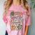 Introverted But Willing To Discuss Plants Botanical Comfort Color Blast T-Shirt Clay