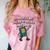 Introverted But Willing To Discuss Video Games Introvert Comfort Color Blast T-Shirt Clay