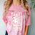 Introvert's Peaceful Solitude Graphic Leave Alone Quiet Comfort Color Blast T-Shirt Clay