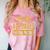 Its Dr Actually PhD Doctorate Graduation Women MD Comfort Color Blast T-Shirt Clay