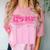 It's My Graduation Sign My Shirt Groovy Girls Graduation Comfort Color Blast T-Shirt Clay