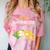 It's Too Peopley Outside Introvert And Cat Lover Men Women Kids Comfort Color Blast T-Shirt Clay