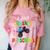 I Just Crushed Preschool Monster Graduation Comfort Color Blast T-Shirt Clay