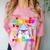 I Just Crushed Preschool Pre-K Preschoolers Graduation Comfort Color Blast T-Shirt Clay