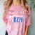 Karate Boy 10 Year Old Kids Shirt Graduation Comfort Color Blast T-Shirt Clay