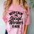 Keep Calm The Social Worker Is Here Graduation Work Job Comfort Color Blast T-Shirt Clay