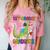 Kids 1st Grade Graduate Dinosaur Trex 1st Grade Graduation Comfort Color Blast T-Shirt Clay