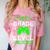Kids 1st Grade Level Unlocked Back To School Gamer Graduation Comfort Color Blast T-Shirt Clay